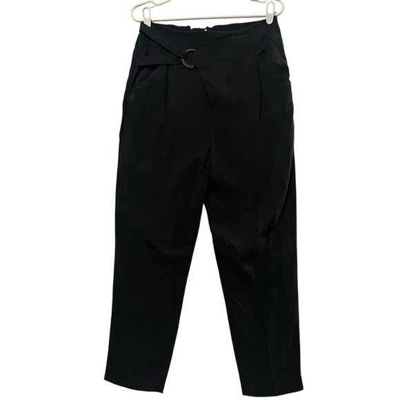 Anthropologie Pants - Anthropologie Women’s Pants Small Size Black Elastic Waist Pockets High Rise